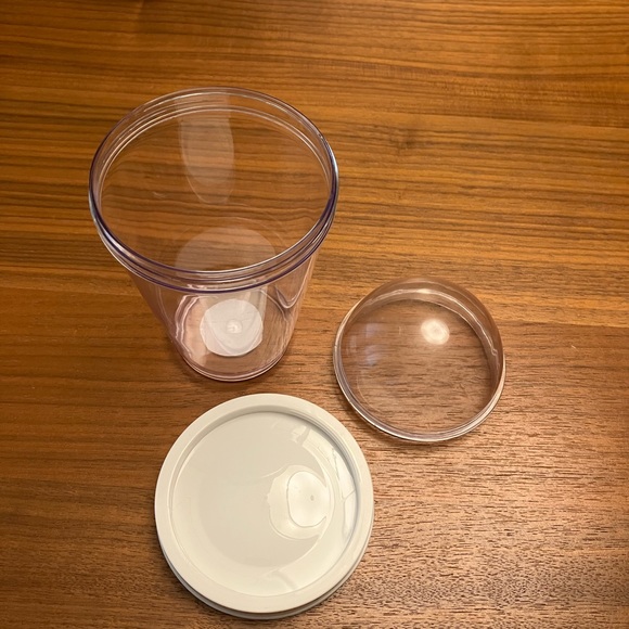 Sagaform Swedish Plastic Yogurt To Go Cup with Granola Cereal Toppings Storage - Picture 3 of 6